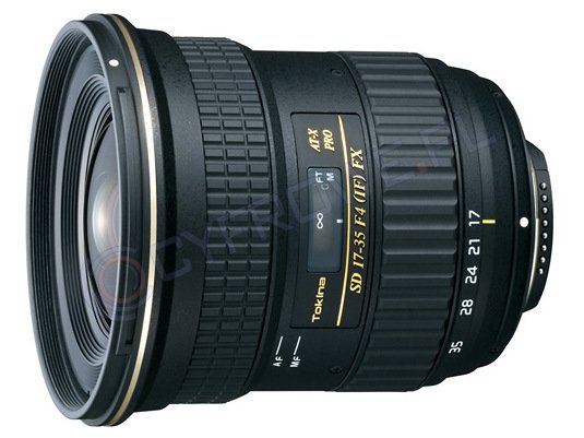 Obiektyw Tokina AT-X 17-35 mm f/4 Pro FX Canon 