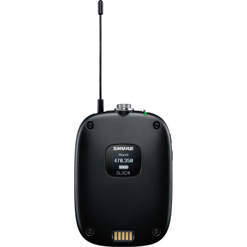 Shure Nadajnik SLX-D1 Bodypack (G59: 470-514 Mhz) cyfrowy system bezprzewodowy audio