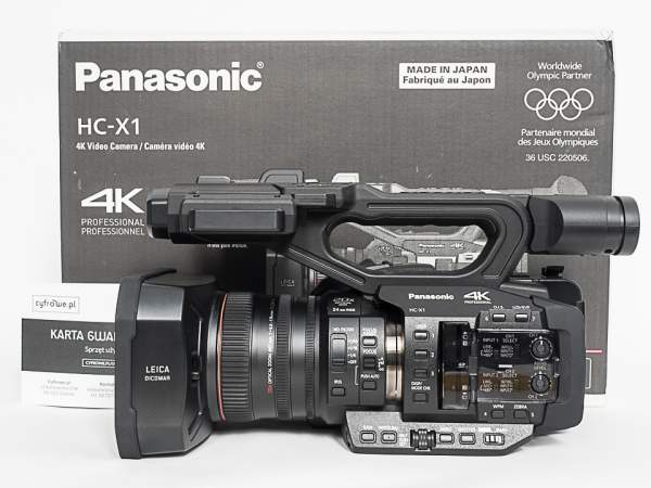 Panasonic HC-X1 s.n. CG8SB001065 - Używane kamery i