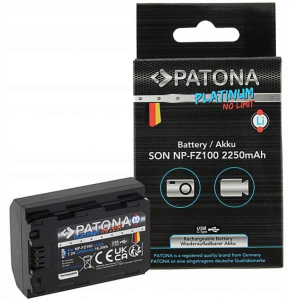 Akumulator Patona Platinum NP-FZ100 z USB-C