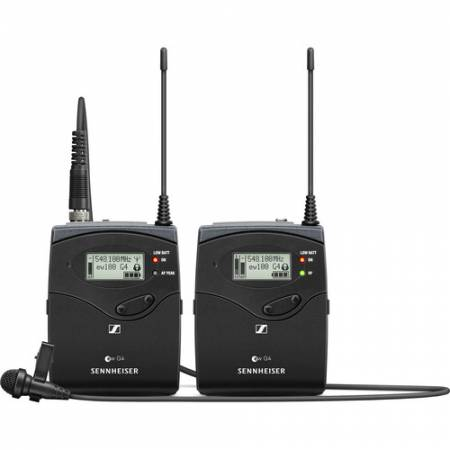 Sennheiser EW 112P G4-G (566-608 MHz) bezprzewodowy system audio z krawatowym mikrofonem dookólnym ME 2-II