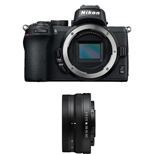 Aparat cyfrowy Nikon Z50 + ob. 16-50 mm DX