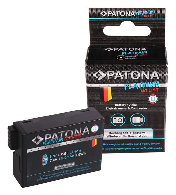 Akumulator Patona Platinum do Canon LP-E8 LP-E8+ 