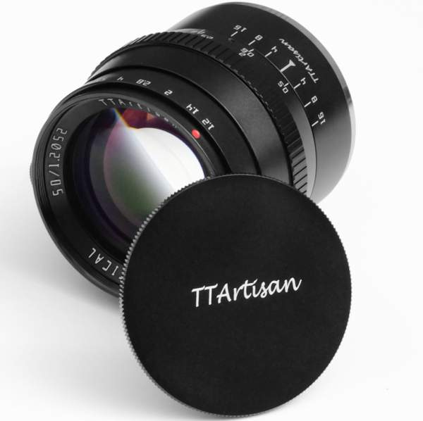 TTartisan 50mm F1.2 APS-C M43 Mount - Obiektywy do