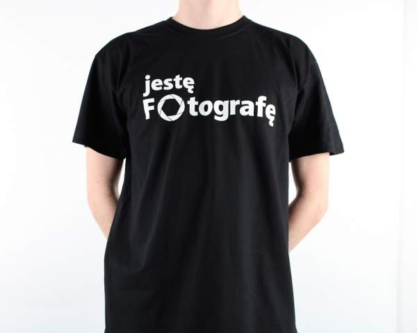 Cyfrowe.pl - koszulka męska Jestę Fotografę / rozm. XL