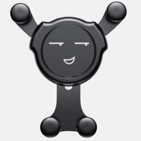 Baseus uchwyt samochodowy emoticon (SUYL-EMJX) czarny