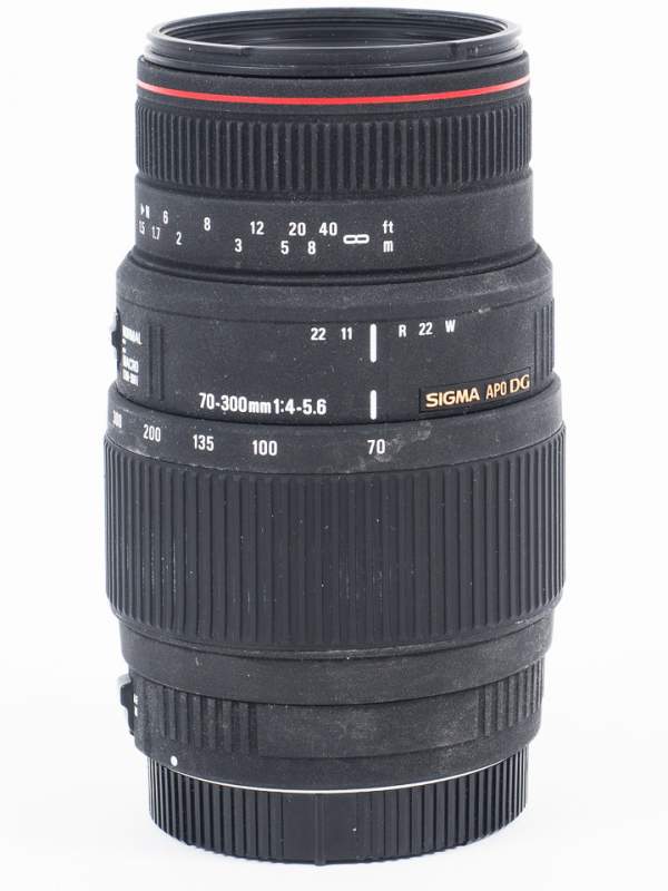 Obiektyw UŻYWANY Sigma 70-300 F4-5.6 APO DG MACRO /Canon s.n. 4073098