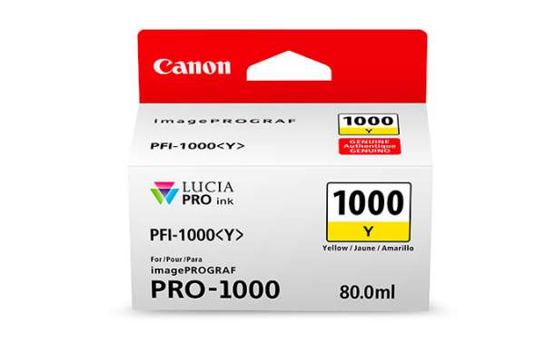 Tusz Canon PFI-1000Y Yellow