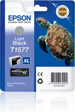 Tusz Epson T1577 Light Black 