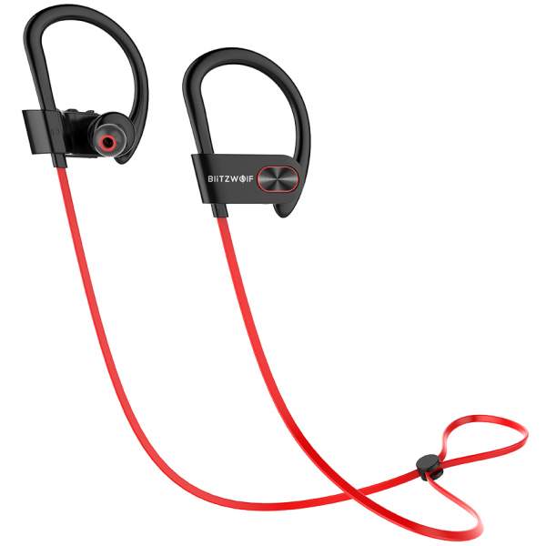 BlitzWolf Słuchawki bezprzewodowe sportowe BW-BTS2 czerwone
