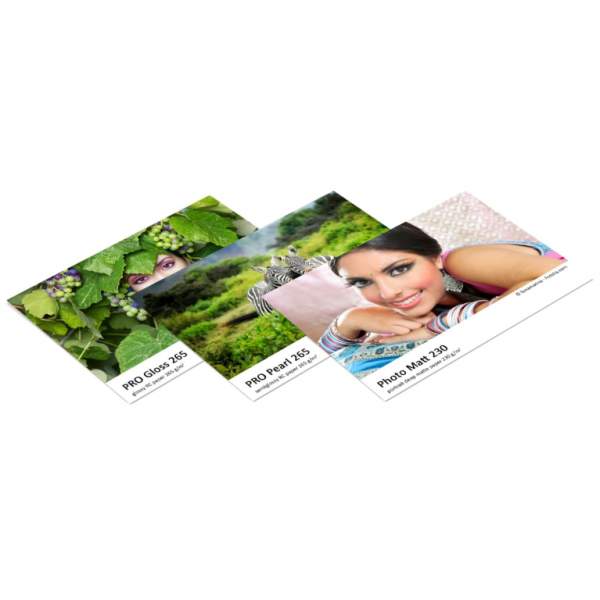 Papier Foto Fomei PRO Gloss, Pearl G265 + Photo Matt G230 A4/3x3