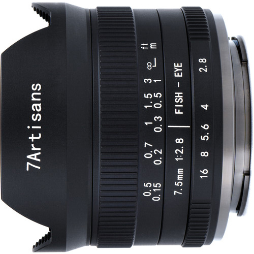Obiektyw 7Artisans 7.5 mm f/2.8 II Nikon Z