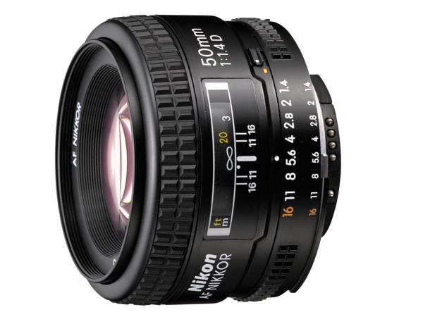 Obiektyw Nikon Nikkor 50 mm f/1.4 D AF