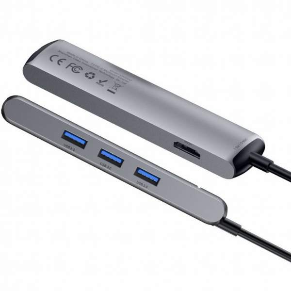 BENFEI Hub USB C vers HDMI, 3 Ports USB-C vers USB, USB C vers Carte