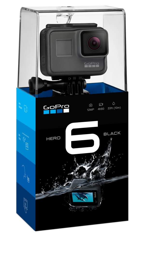 その他 GoPro6 GoPro HERO6 Black - Kamery sportowe - Video - Sklep internetowy