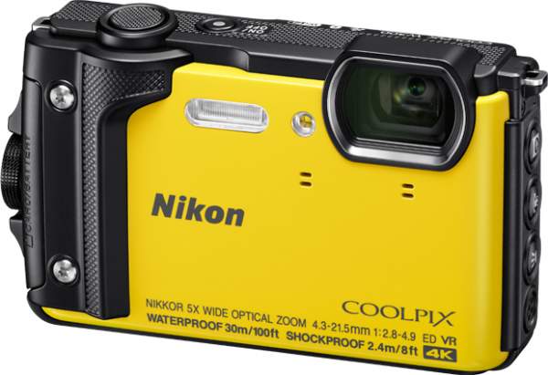 Aparat cyfrowy Nikon Coolpix W300 żółty + plecak 