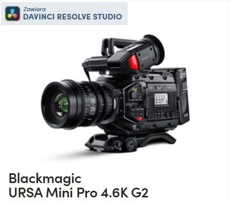 Kamera cyfrowa Blackmagic URSA Mini Pro G2 EF 4.6K
