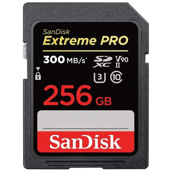 Karta pamięci Sandisk SDXC 256 GB EXTREME PRO 300MB/s C10 UHS-II V90