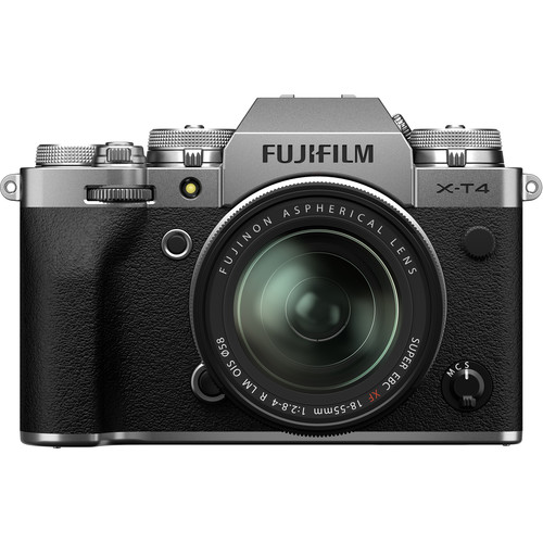 Aparat cyfrowy FujiFilm X-T4 + ob. XF 18-55mm f/2.8-4.0 OIS srebrny 