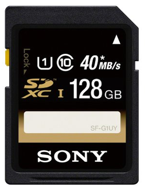 Karta pamięci Sony SDXC 128GB 40MB/s UHS-I C10 U1