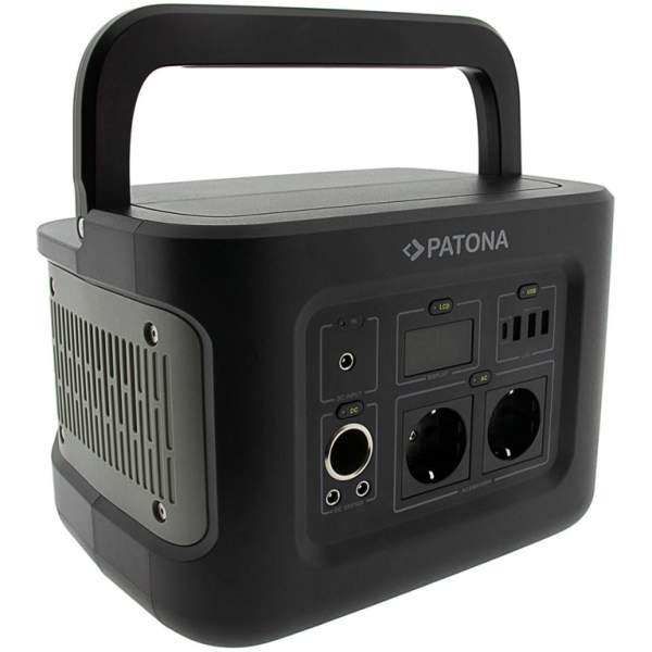 Patona Platinum stacja zasilania 600Wh 600W/230V USB 5V/2,4A DC12/10