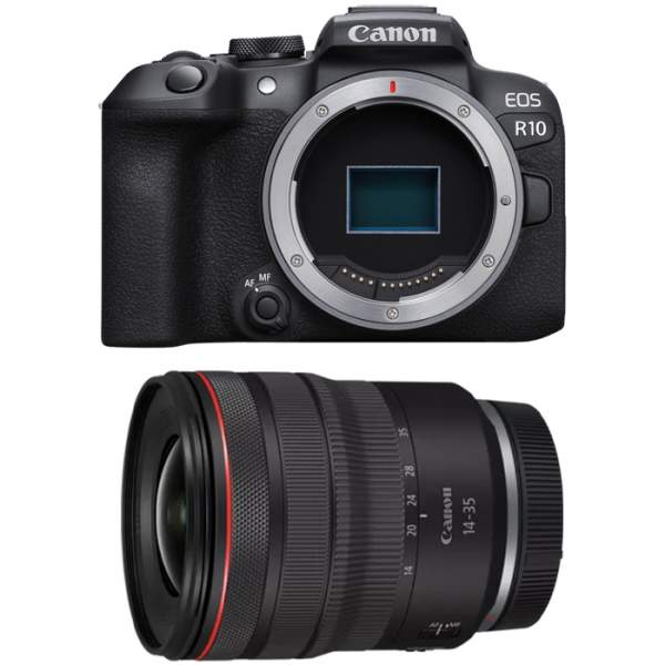 Aparat cyfrowy Canon EOS R10 + RF 14-35 mm f/4 L IS USM