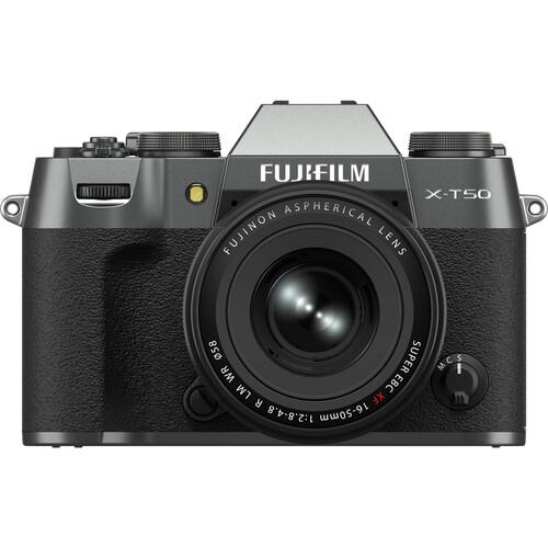 Aparat cyfrowy FujiFilm X-T50 + XF 16-50 mm grafitowy