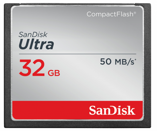 Karta pamięci Sandisk CompactFlash ULTRA 32 GB 50MB/s