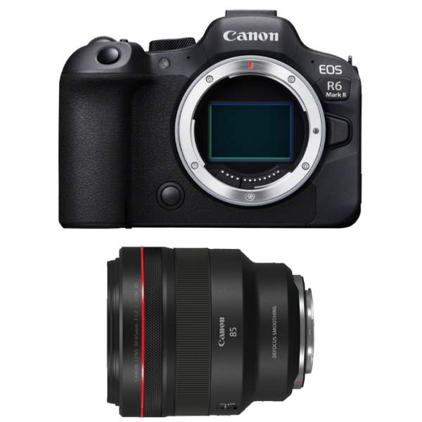 Aparat cyfrowy Canon EOS R6 Mark II + RF 85 mm f/1.2 L USM DS