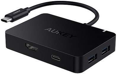 Aukey Adapter CB-C58 Hub 4K HDMI 4x USB 3.0 1x USB C