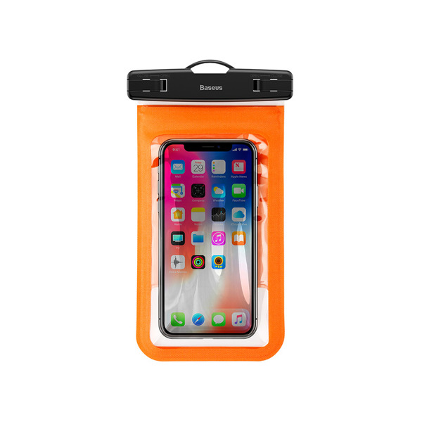 Baseus Etui wodoodporne na ramię do smartfonów - pomarańczowe