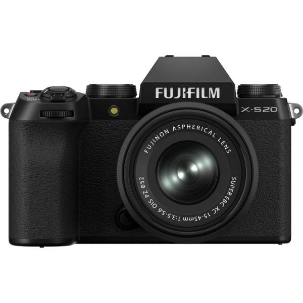 Aparat cyfrowy FujiFilm X-S20 + XC 15-45 mm f/3.5-5.6 OIS PZ czarny 