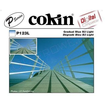Filtr Cokin P123S połówkowy niebieski B2 Soft systemu Cokin P
