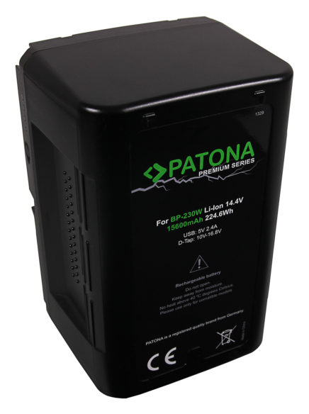Akumulator Patona Premium BP-225WH V-Mount (3 lata gwarancji bezwarunkowej!)