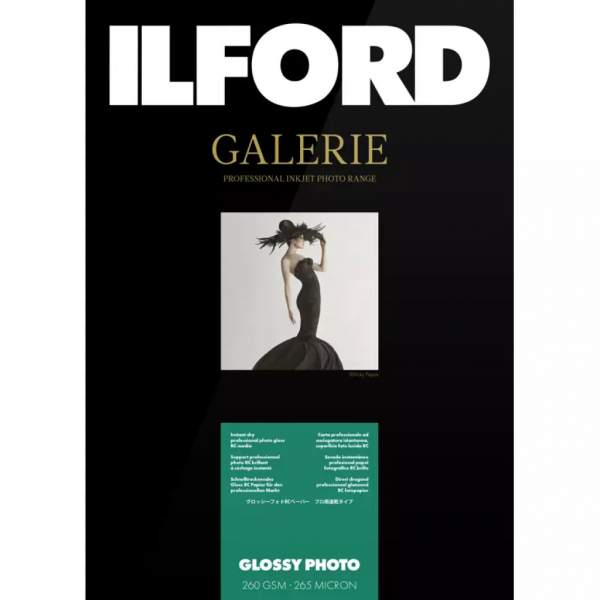 Papier Ilford Galerie Glossy Photo 260g A3+ 25 arkuszy