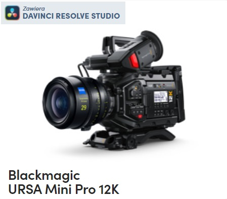 Kamera cyfrowa Blackmagic URSA Mini Pro 12K