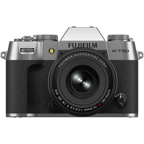 Aparat cyfrowy FujiFilm X-T50 + XF 16-50 mm srebrny
