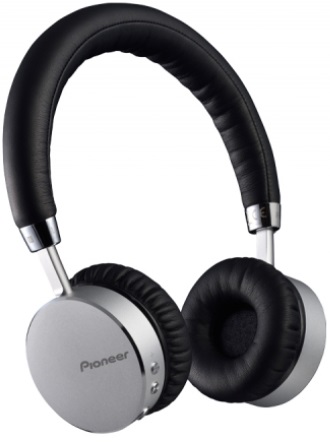 Pioneer mj561 bt on-ear headphone nfc (srebrny)
