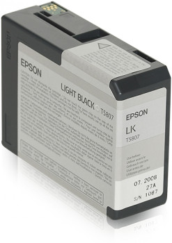 Tusz Epson T5807 Light Black