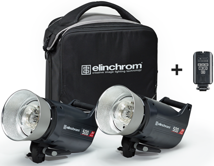 Zestaw lamp studyjnych Elinchrom ELC PRO HD 500/500