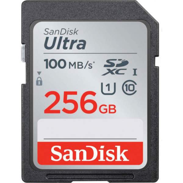 Karta pamięci Sandisk SDXC 256 GB ULTRA 100 MB/s C10 UHS-I