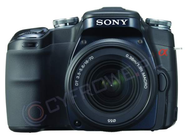 SONY DSLR-A100 + OB. 18-70 + 75-300 - Cyfrowe.pl