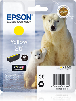 Tusz Epson T2614 Yellow