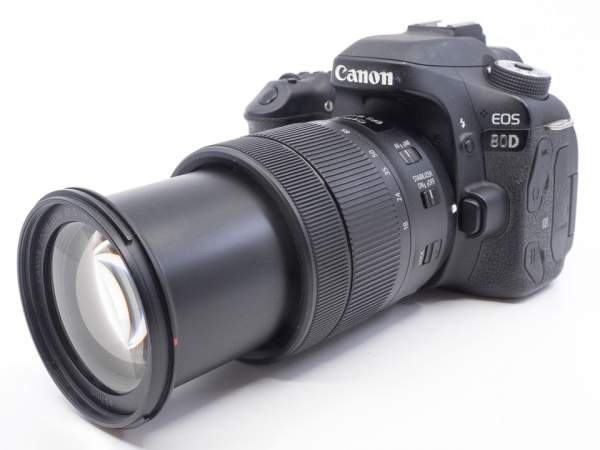Aparat UŻYWANY Canon EOS 80D + ob. 18-135 IS USM Nano s.n. 053021006589/4002018676