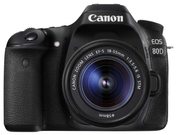 Lustrzanka Canon EOS 80D + ob. 18-55 IS STM uszkodzone opakowanie 