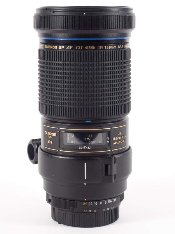 Obiektyw UŻYWANY Tamron 180 mm f/3.5 SP Di IF LD Macro / Nikon s.n. 501707