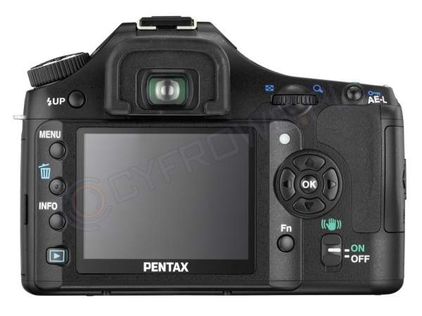 PENTAX K200D CZARNY + OB. 18-55 II - Cyfrowe.pl