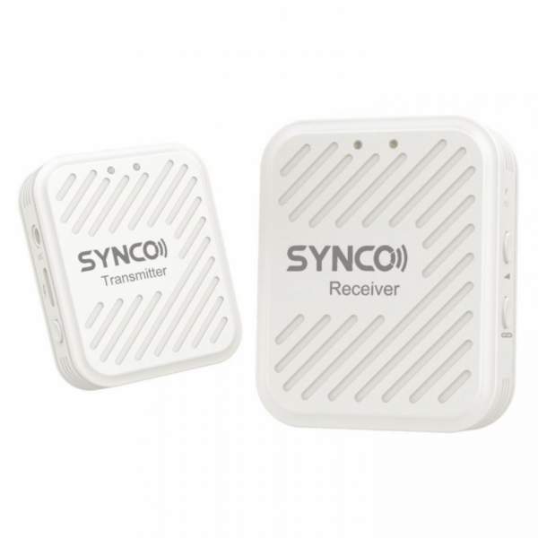 Synco G1 A1 bezprzewodowy system mikrofonowy 2,4 GHz (biały)
