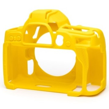 Zbroja EasyCover Osłona gumowa dla Nikon D780 żółta