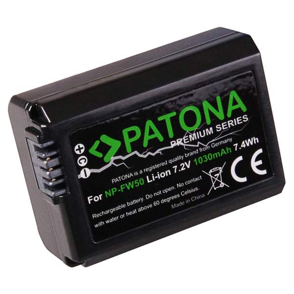 Akumulator Patona Premium do Sony NP-FW50 